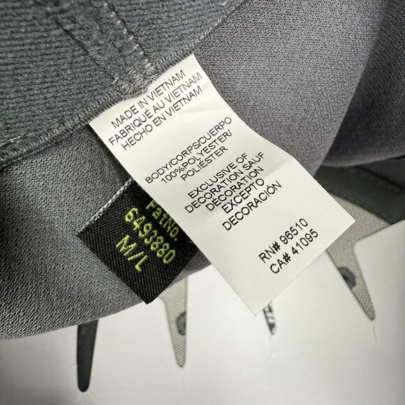 Under Armour Hat Cap Mens M/L Gray Black Logo UA Blitzing 3.0 Stretch Fit NWT - Picture 9 of 9